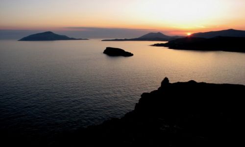 Zdjecie GRECJA / Attyka / Pw. Sounion / Morze Egejskie