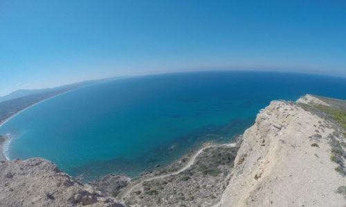 Zdjęcie GRECJA / Rodos / Monolithos / ziemia jest okrągła