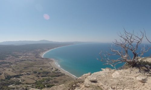 Zdjęcie GRECJA / Rodos / Monolithos / ta gdzie kończy się ląd a zaczyna bezmiar