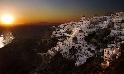 Zdjecie GRECJA / Cyclades / Santorini / Zachd Soca