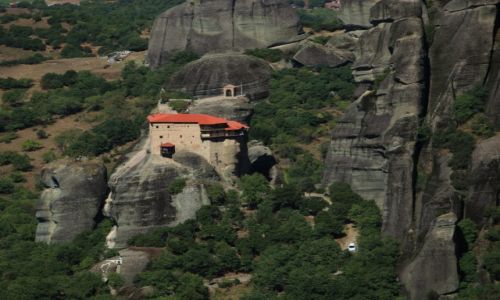 Zdjęcie GRECJA / Tesalia / Meteory / Klasztor św. Mikołaja Anapafasa