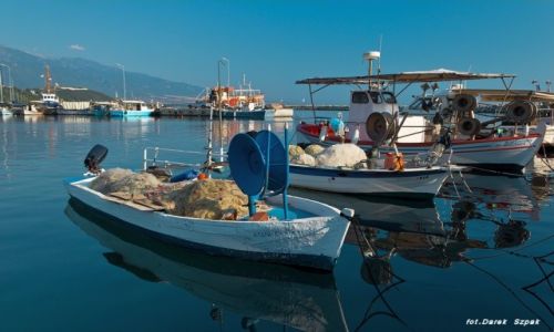 Zdjecie GRECJA / Riwiera Olimpijska / Platamonas / port