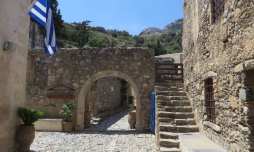 Zdjęcie GRECJA / Kreta / klasztor Preveli / klasztor Kato Preveli