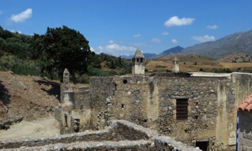 Zdjęcie GRECJA / Kreta / klasztor Preveli / klasztor Kato Preveli