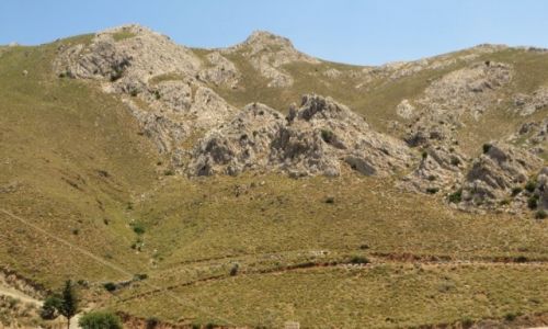 Zdjcie GRECJA / Kreta / okolice klasztoru Preveli / kreteskie pejzae