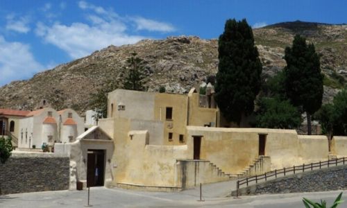Zdjęcie GRECJA / Kreta / klasztor Preveli / klasztor Piso Preveli