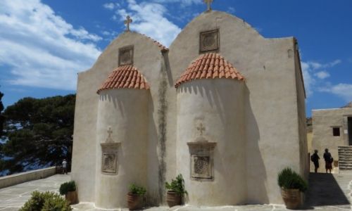 Zdjęcie GRECJA / Kreta / klasztor Preveli / klasztor Piso Preveli