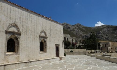 Zdjęcie GRECJA / Kreta / klasztor Preveli / klasztor Piso Preveli