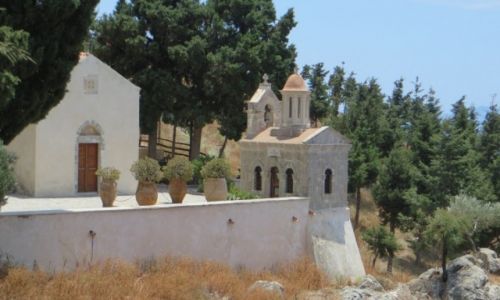 Zdjęcie GRECJA / Kreta / klasztor Preveli / klasztor Piso Preveli