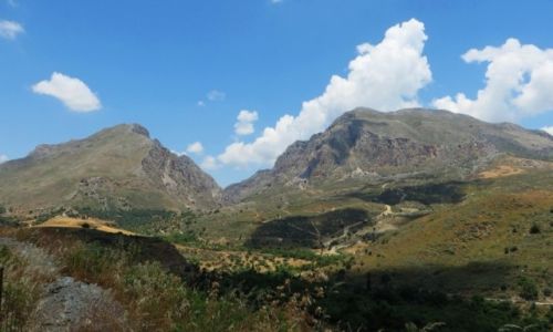 Zdjcie GRECJA / Kreta / okolice klasztoru Preveli / kreteskie pejzae