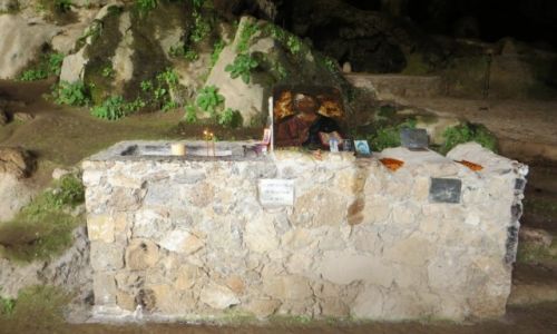 Zdjcie GRECJA / Kreta / wwz Topolia / kociek w grocie