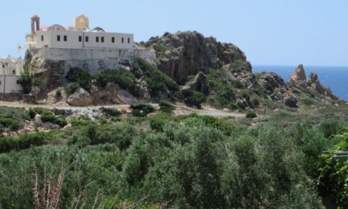 Zdjcie GRECJA / Kreta / Kreta Zachodnia / klasztor Chrysoskalitissa