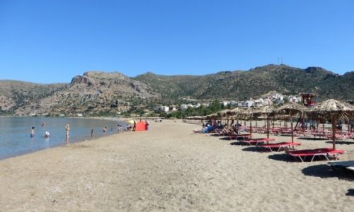Zdjęcie GRECJA / Kreta / Paleochora / miejska plaża