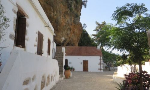 Zdjcie GRECJA / Kreta / wioska Azogires / Monastyr witych Ojcw