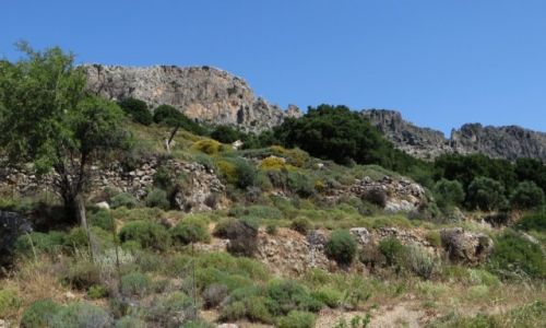 Zdjcie GRECJA / Kreta / okolice wioski Azogires / wycieczka do groty witych Ojcw