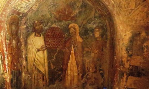 Zdjcie GRECJA / Kreta / wioska Anisaraki / kociek Ayia Anna