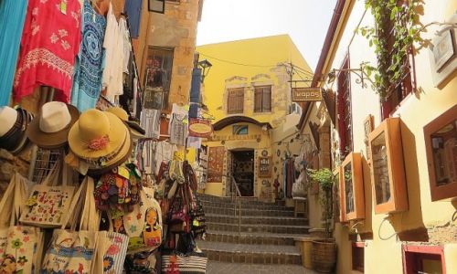 Zdjcie GRECJA / Kreta / Chania / stare miasto