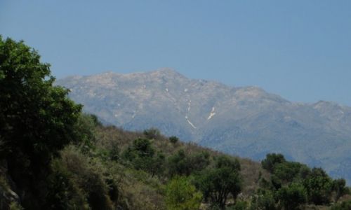 Zdjcie GRECJA / Kreta / trasa Chania - Retimno / widok na Lefka Ori