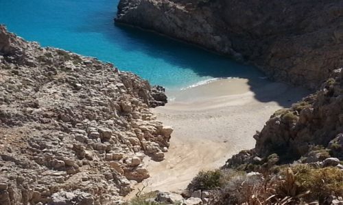 Zdjecie GRECJA / Chania / Teufelsstrand / Kreta