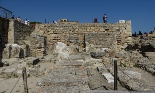 Zdjcie GRECJA / Kreta / Knosos / paac Minosa w Knosos