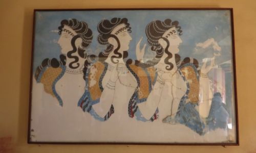 Zdjcie GRECJA / Kreta / Knosos / paac Minosa w Knosos