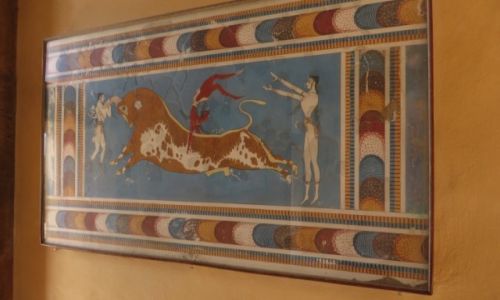 Zdjcie GRECJA / Kreta / Knosos / paac Minosa w Knosos