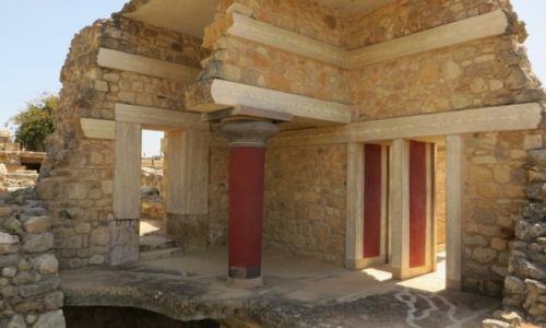 Zdjcie GRECJA / Kreta / Knosos / paac Minosa w Knosos