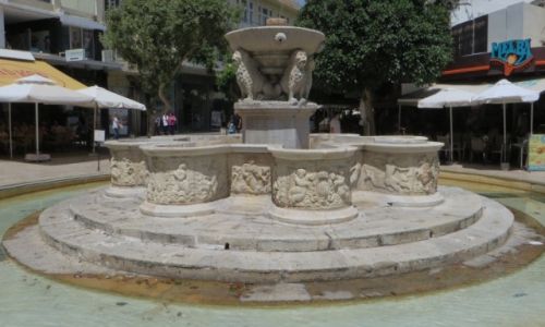 Zdjcie GRECJA / Kreta / Heraklion / fontanna Morosiniego