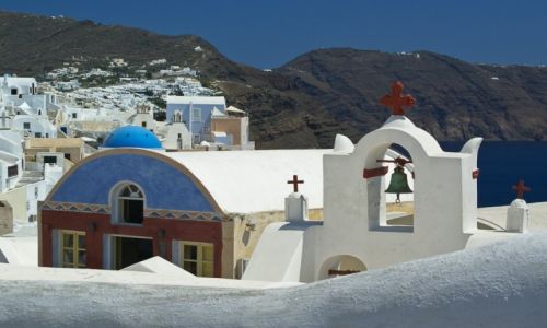 Zdjcie GRECJA / Santorini / Thira / Wszdzie kapliczki