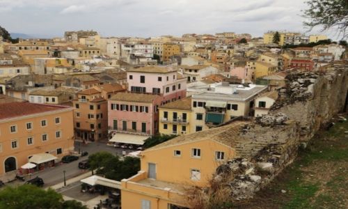 Zdjcie GRECJA / Korfu / Kerkyra / panorama Kerkyry