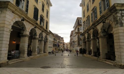 Zdjcie GRECJA / Korfu / Kerkyra / centrum Kerkyry