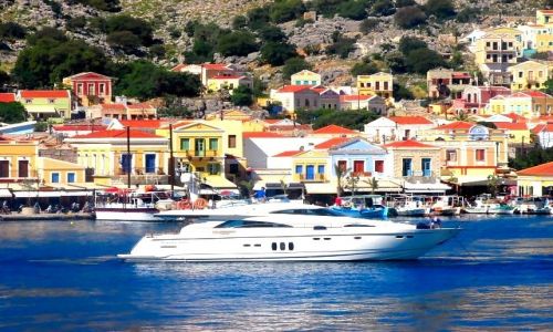Zdjcie GRECJA / Rodos / Symi / Na wyspie
