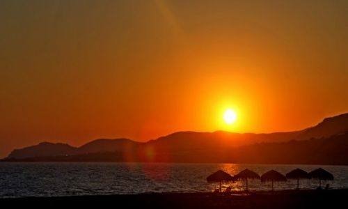 Zdjęcie GRECJA / Paleochora / Paleochora / zachod słońca