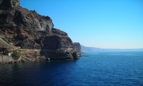 Zdj�cie GRECJA / Santorini / Santorini / Klif