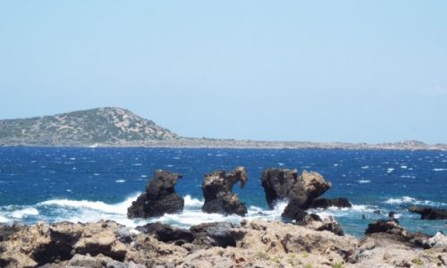 Zdjcie GRECJA / Kreta / Elefonissi / skalne slonie