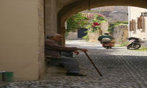 Zdjecie GRECJA / brak / Rodos / uliczki Rodos