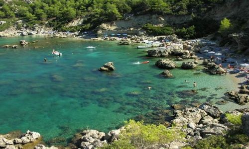 Zdjecie GRECJA / RODOS / RODOS / ANTHONY QUINN BAY
