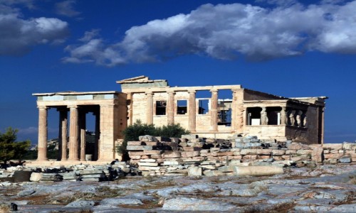 Zdjcie GRECJA / Ateny / Akropol  / witynia Erechteusza