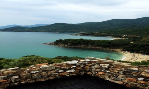 Zdj�cie GRECJA / P�wysep Chalkidiki / W drodze do Ouranoupolis / Pobrze�e