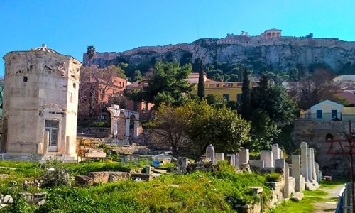 Zdjcie GRECJA / ateny / plaka / Wiea Wiatrw