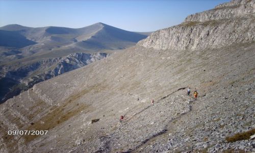 Zdjecie GRECJA / Tesalia / Masyw Olimpu / w drodze na Mitikas