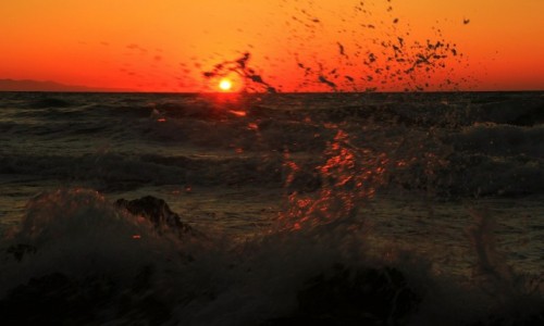 Zdjcie GRECJA / Korfu / Logas Beach / Soneczko w kpieli