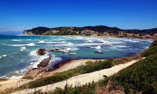 Zdjęcie GRECJA / Korfu / Agiou Georgiou / Zatoka