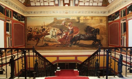 Zdj�cie GRECJA / Korfu / Gastouri /  Tematy antyczne w pa�acu Cesarzowej Sissi