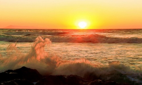 Zdjecie GRECJA / Korfu / Logas Beach / Soneczny plusk...