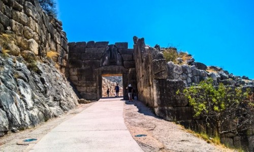 Zdjecie GRECJA / Peloponez / Mykines / mykines