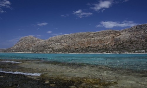 Zdjcie GRECJA / KRETA  / LAGUNA BALOS / turkusy, bkity, zielenie