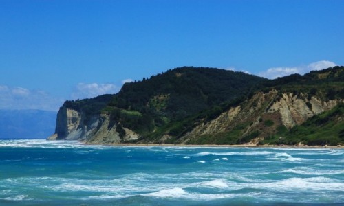 Zdjcie GRECJA / Korfu / Agios Stefanos / Klify