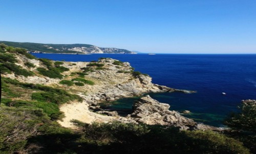 Zdjcie GRECJA / Korfu / Paleokastritsa / Skaliste klify
