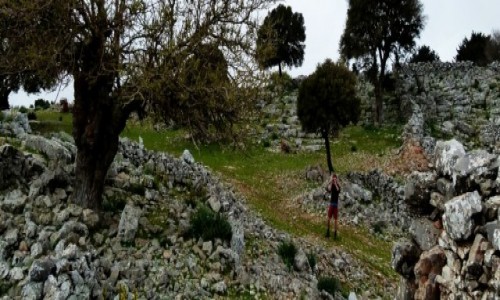 Zdjcie GRECJA / Kreta / Sfakia-Lefka Ori / Pasterskie cieki u podnrza Gr Biaych